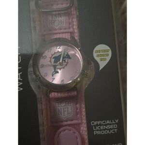 NEW NFL Kids FF1-NE Future Star Series Miami Dolphins. Watch Pink